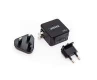 UNITEK Ładowarka Sieciowa Travel GAN 2x USB-C 1x USB-A 65W; P1117B - 1172349 - zdjęcie 5